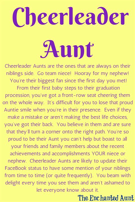 read about the 4 different types of aunts aunt quotes auntie quotes niece niece quotes