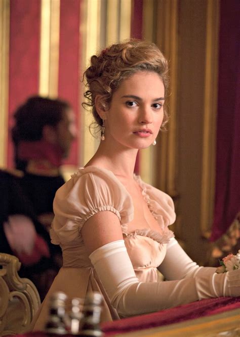 Lily James On Why Everyone Should Read War And Peace Downton Abbey S