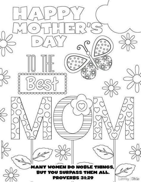 mothers day coloring pages mothers day printables mothers day colors