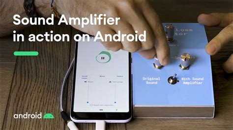 sound amplifier  action  android youtube