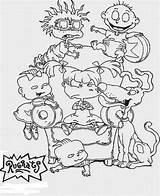 Rugrats Coloring Kids sketch template