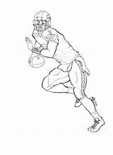 Tom Brady Coloring Pages Getcolorings Color Getdrawings sketch template