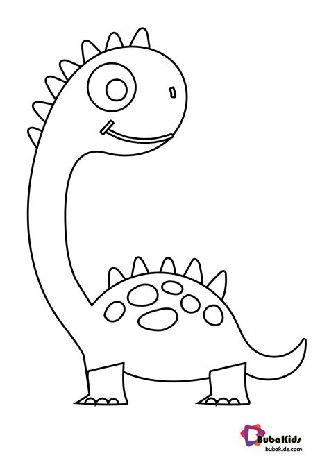 cute dinosaurs coloring page  kids cutedinosaurs