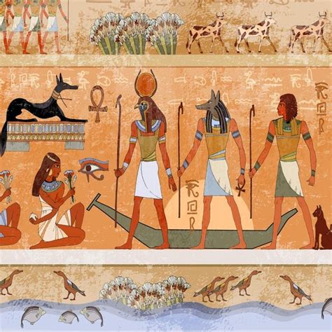 Ancient Egyptian Wall Paintings