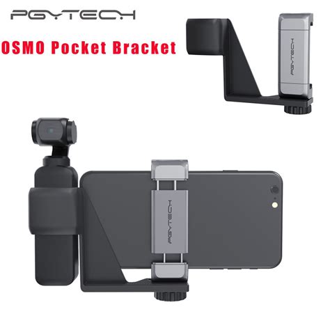pgytech original osmo pocket mobile phone bracket osmo pocket accessories holder set  dji