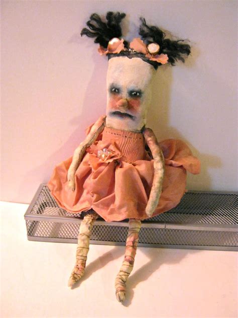 sandy mastroni odd strange bizarre funny creepy art dolls sandy mastroni