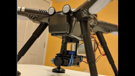 custom designed   printed  fpv camera servo tilt  detectx quadcopter youtube