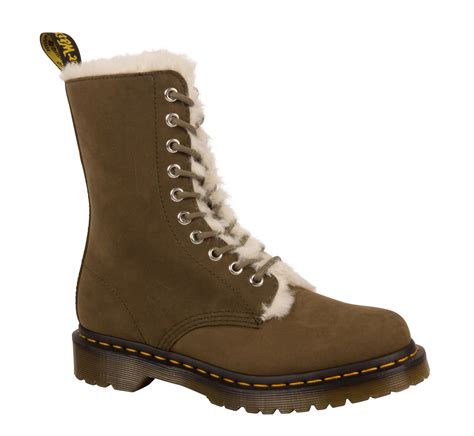 dr martens  faux fur lined wildhorse oily distressed leather  eye boots ebay