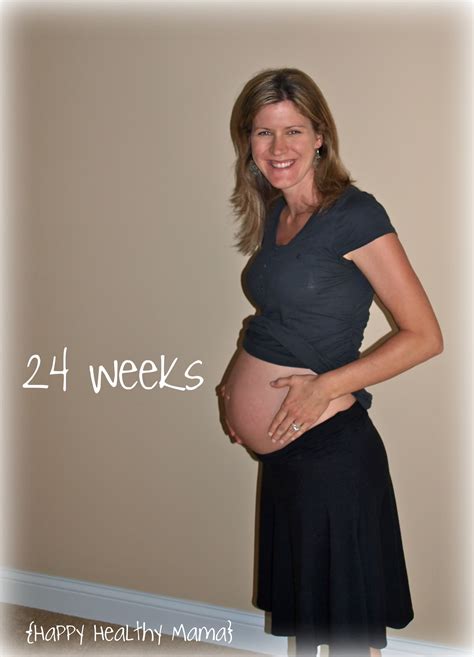My Pregnancy 24 Weeks Happy Healthy Mama