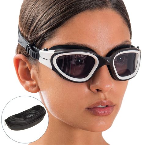 Aqtivaqua Swimming Goggles Dx Wide View Swim Goggles For Adult Men