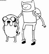 Coloring Adventure Time Pages Finn Clipart Cartoon Library sketch template
