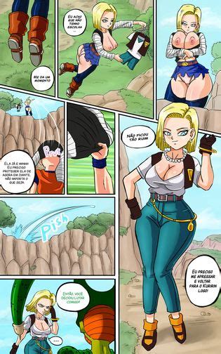 [pink Pawg] Android 18 Meets Krillin Dragon Ball Z [portuguese Br