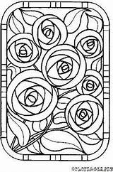 Coloring Window Color Idées Verre Forêt Fantastique Intérieure Bricolage Maison Fenêtres Couture Décoration Coloriage Teinté Fleurs Pour La sketch template