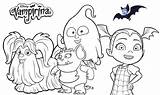 Vampirina Colouring Colorear Navidad Coloringpagesfortoddlers Everfreecoloring Imprimables Coloriages Enfants sketch template