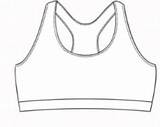 Bra Sports Sketch Template Coloring Pages sketch template