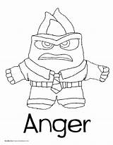 Anger Vice Versa Coloriages Everfreecoloring Disgust Doodlesave sketch template