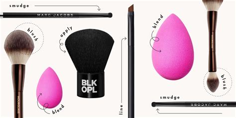 guide to the types of makeup brushes and how to use them in 2021