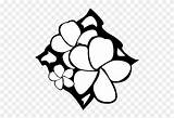 Flower Hawaiian Clipart Coloring Pages Pinclipart sketch template