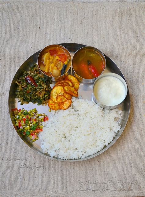 south indian lunch recipes jollyvalar flickr