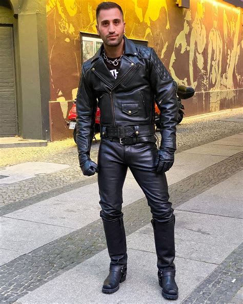punkerskinhead — adorable leather guy in 2021 mens leather pants
