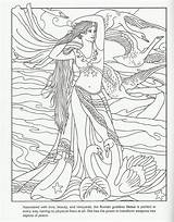 Coloring Pages Ec0 Cache Draw Goddess Colorful Drawings Venus Detailed Colouring Printable sketch template