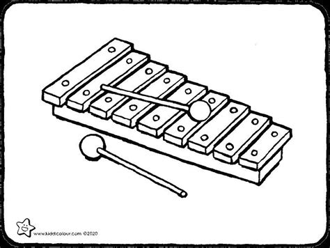 xylophone kiddicolour kleurplaten sprookjes