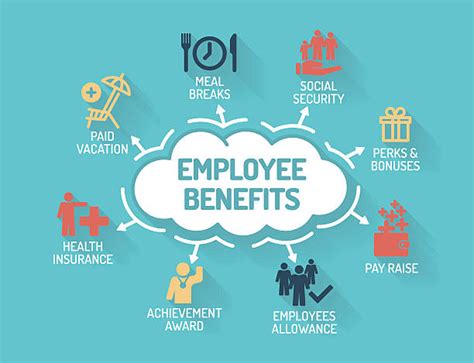 employee benefits illustrations royalty  vector graphics clip