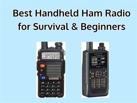 best handheld ham radios for survival beginners in 2022 artofit