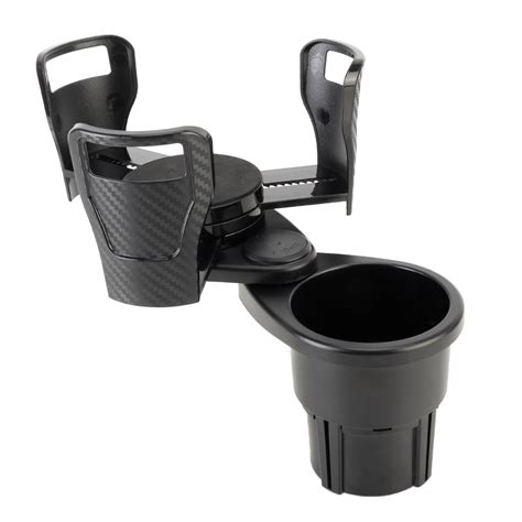 multi functional car auto universal carbon fiber texture cup holder drink holder alexnldcom