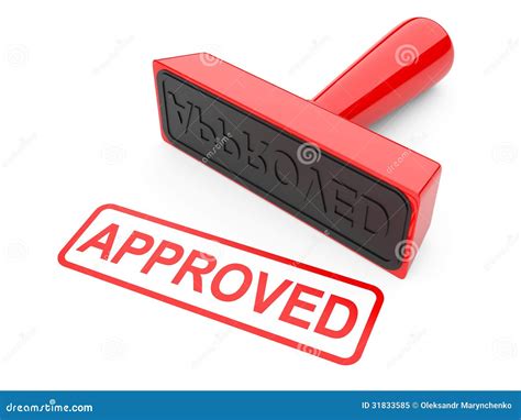 approved stamp stock illustration illustration  warranty