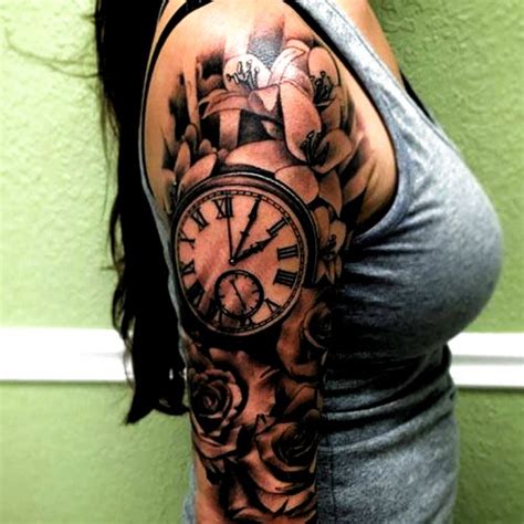 Clock Tattoo Ideas For Women Best Tattoos For Women Cute Unique