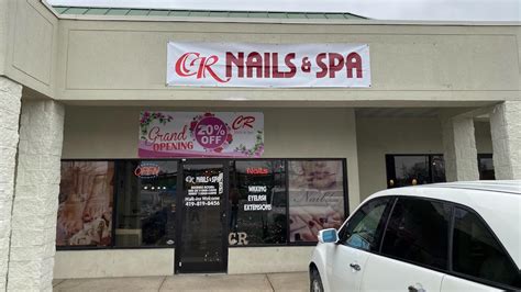 cr nails spa nail salon  findlay