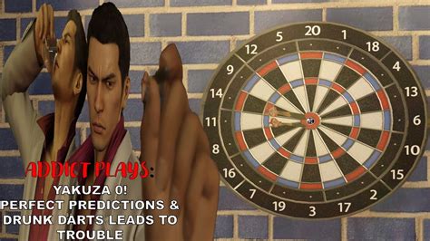 addict plays yakuza  announcements outrun drunk darts leads  trouble youtube