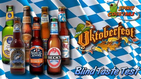 oktoberfest seasonal beer blind taste test youtube