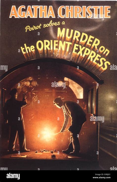 uk murder   orient express book cover stock photo royalty