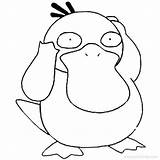 Psyduck Coloring Silvally Xcolorings sketch template