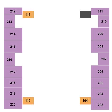 show  center seating chart