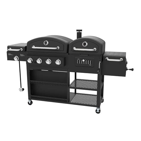 gas charcoal combo grill review top   july