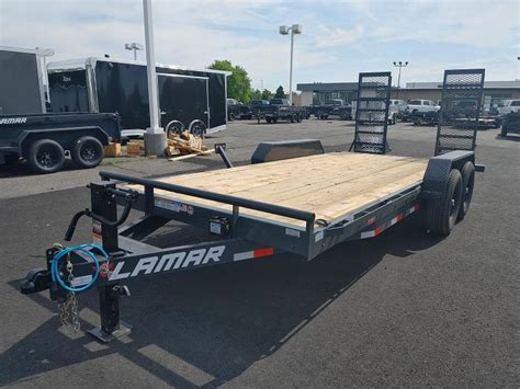 lamar trailers  equipment trailer full throttle trailer sales