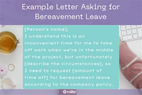 bereavement letter  employer reganrivera