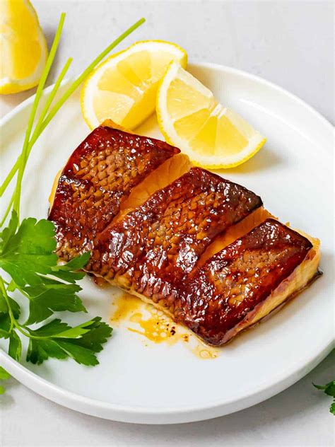 Pan Seared Chilean Sea Bass With Asian Marinade Drive Me Hungry