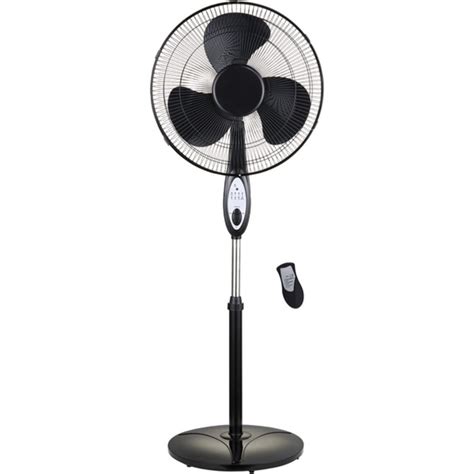 optimus  bk  oscillating stand fan  remote portable fans