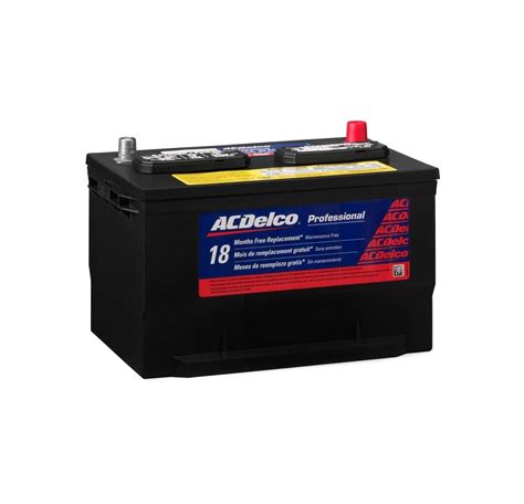 acdelco professional red car battery world