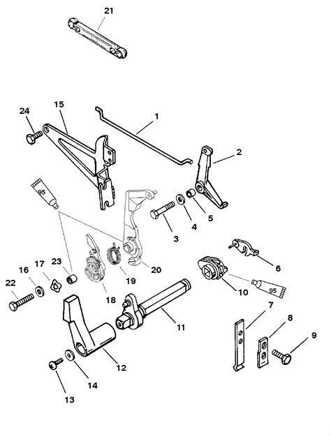 qa yamaha outboard shift rod replacement mercury  hp  stroke parts diagram