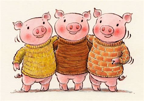 marys illustration blog   pigs
