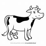 Vaca Krowa Dibujo Kolorowanka Kolorowanki Do Druku Imagen Dla Dzieci Cow Con Zwierzęta Malowanki Kids Cute Animal Infantil Tablicę Wybierz sketch template