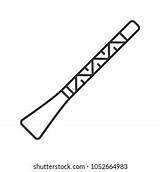 Didgeridoo sketch template