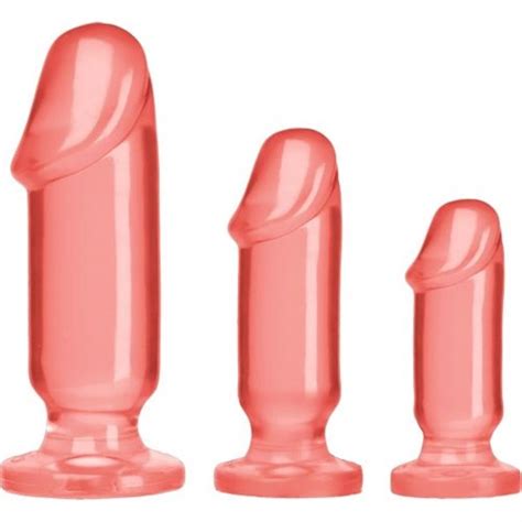 Crystal Jellies Anal Starter Kit Pink Sex Toys And Adult Novelties