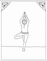 Yoga Coloring Kids Pages Poses Pose Tree Storytime Asana Vrksasana Printable Color Pdf Getcolorings Popular Books sketch template