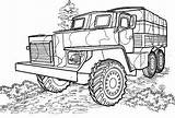 Coloring Truck Army Pages Printable Trucks Drawing Colouring Kids Drawings Choose Board Book Big Ford Paintingvalley Procoloring Adult sketch template